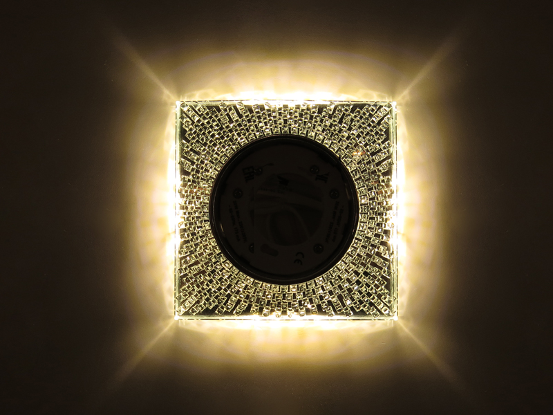 фото Точечный светильник GX53+LED KG5326L-1 (Прозрачный) 