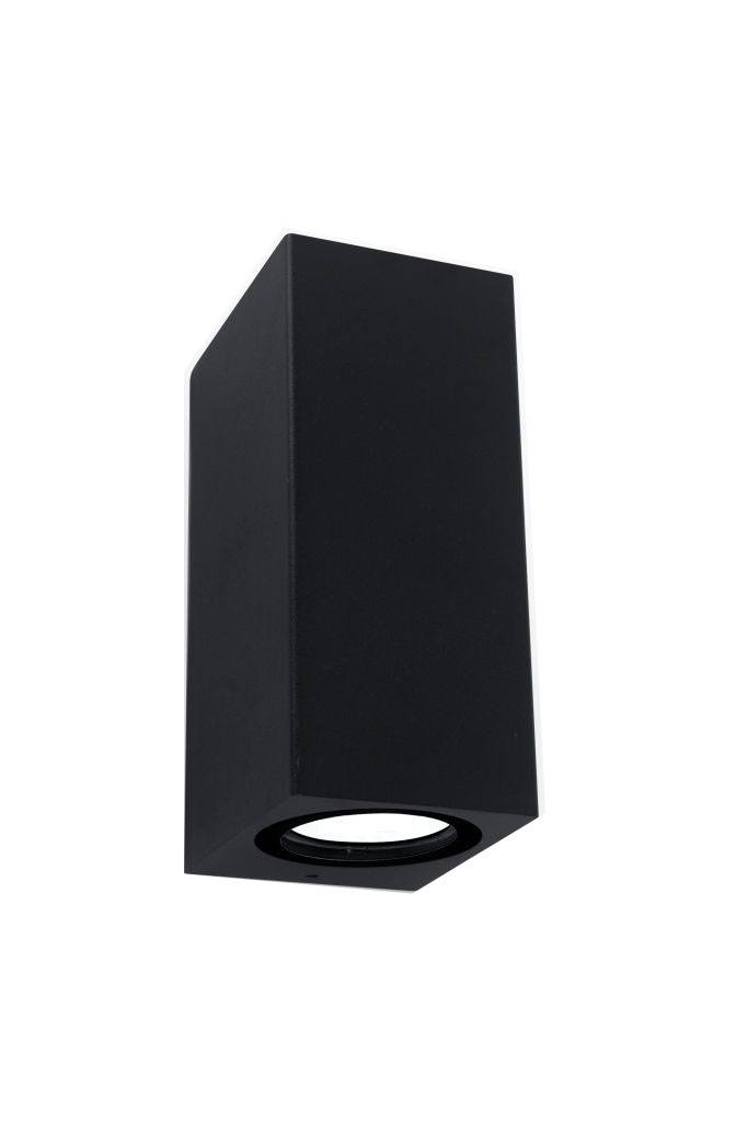 фото Светильник фасадный GWL-2MR16-GU10-S-IP65 BLACK 