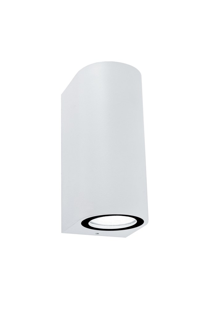 фото Светильник фасадный GWL-2MR16-GU10-R-IP65 WHITE 