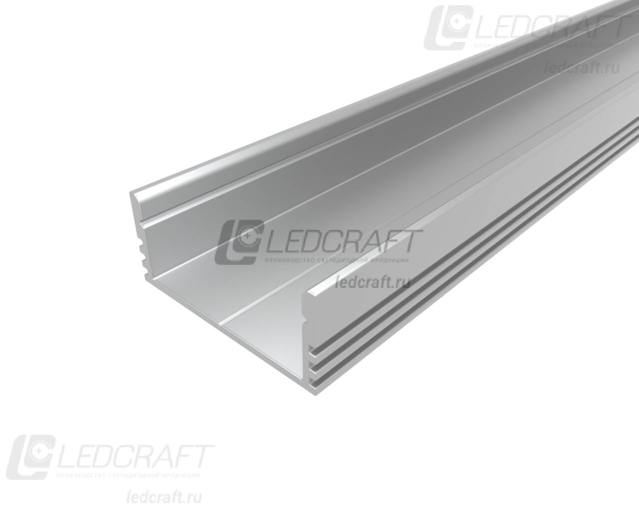 фото Профиль накладной алюминиевый LC-LP-1228-2 Anod анодированный 