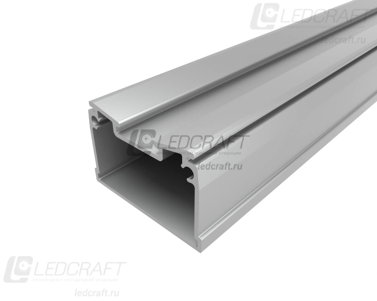фото Профиль накладной алюминиевый LC-LP-1827-2 Anod анодированный 