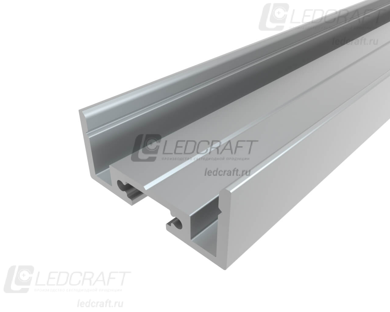 фото Профиль накладной алюминиевый LC-LP-1227-2 Anod анодированный 