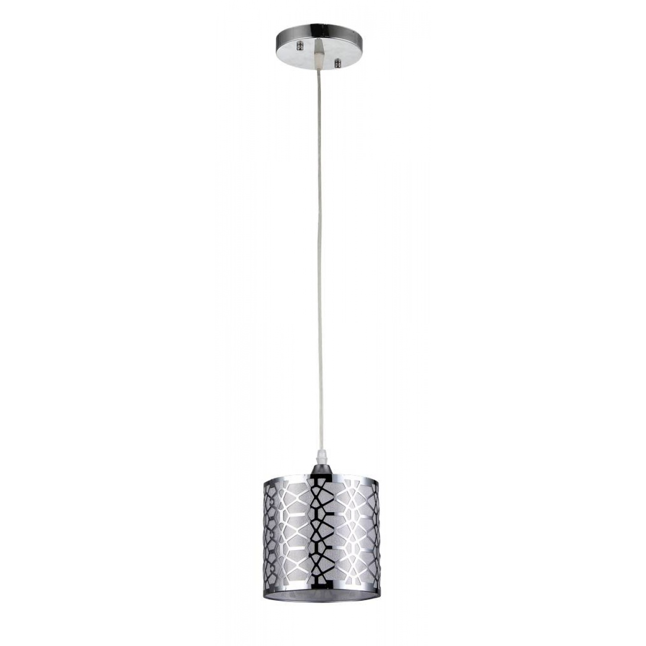 фото ЛЮСТРА ПОДВЕСНАЯ 1*60ВТ E27 MD.1003-1-P CH 