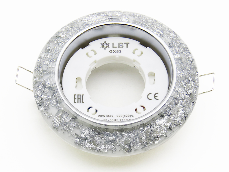 фото Точечный светильник GX53+LED KG5352L-1 (Прозрачный) 