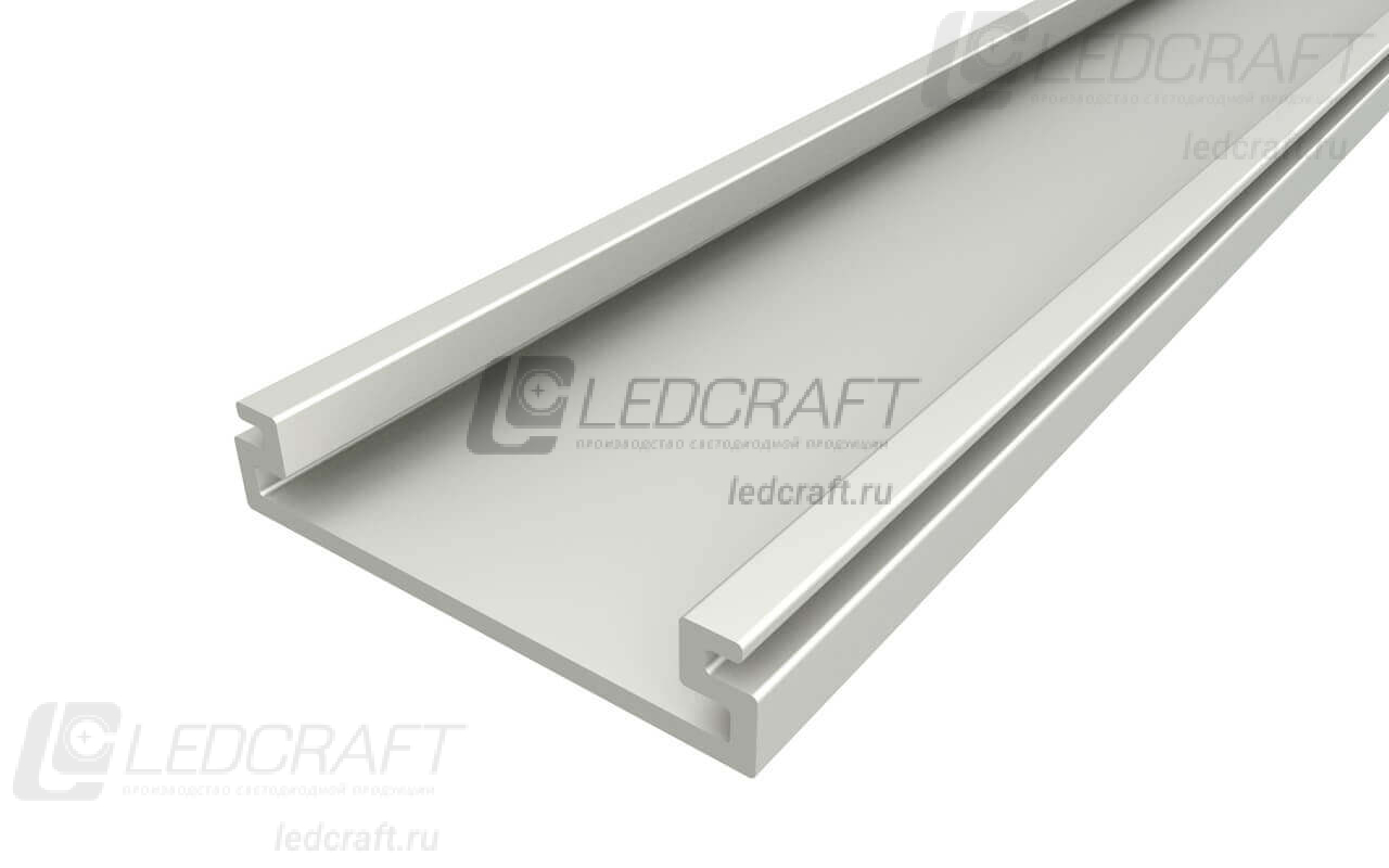 фото Профиль накладной алюминиевый LC-LP-0525-2 Anod анодированный 
