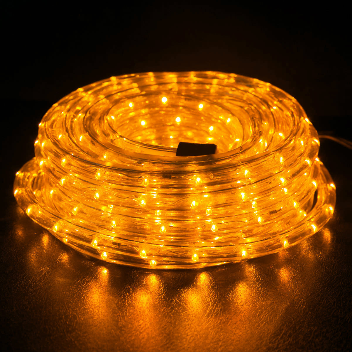 фото Дюралайт круглый 13-3W-50M-220V-LED-U YL желтый 