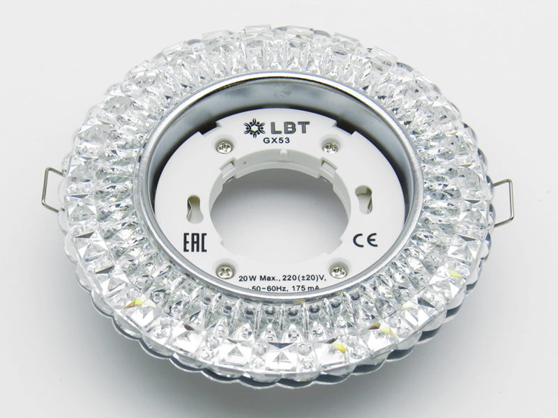 фото Точечный светильник GX53+LED KG5331L-1 (Прозрачный) 