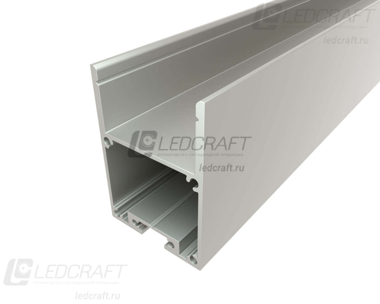 фото Профиль накладной алюминиевый LC-LP-4028-2 Anod анодированный 
