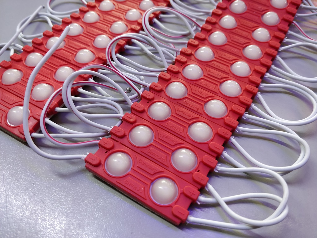 фото Св. Диодный модуль JS-5730-2led RED 