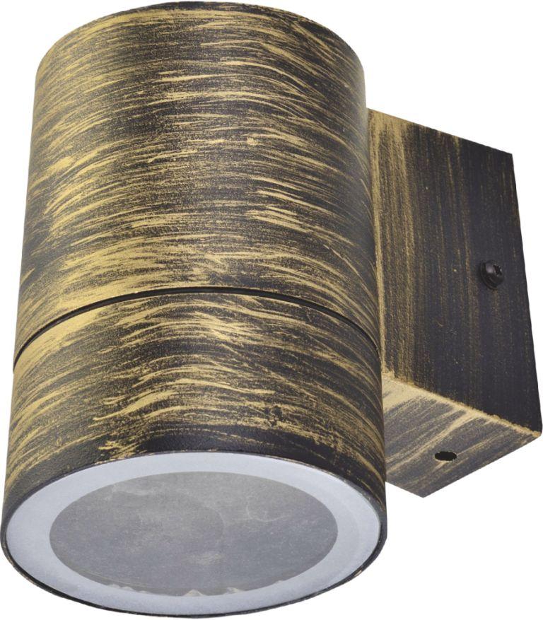 фото Светильник фасадный GWL-GX53-M-IP65 BLACK GOLD 