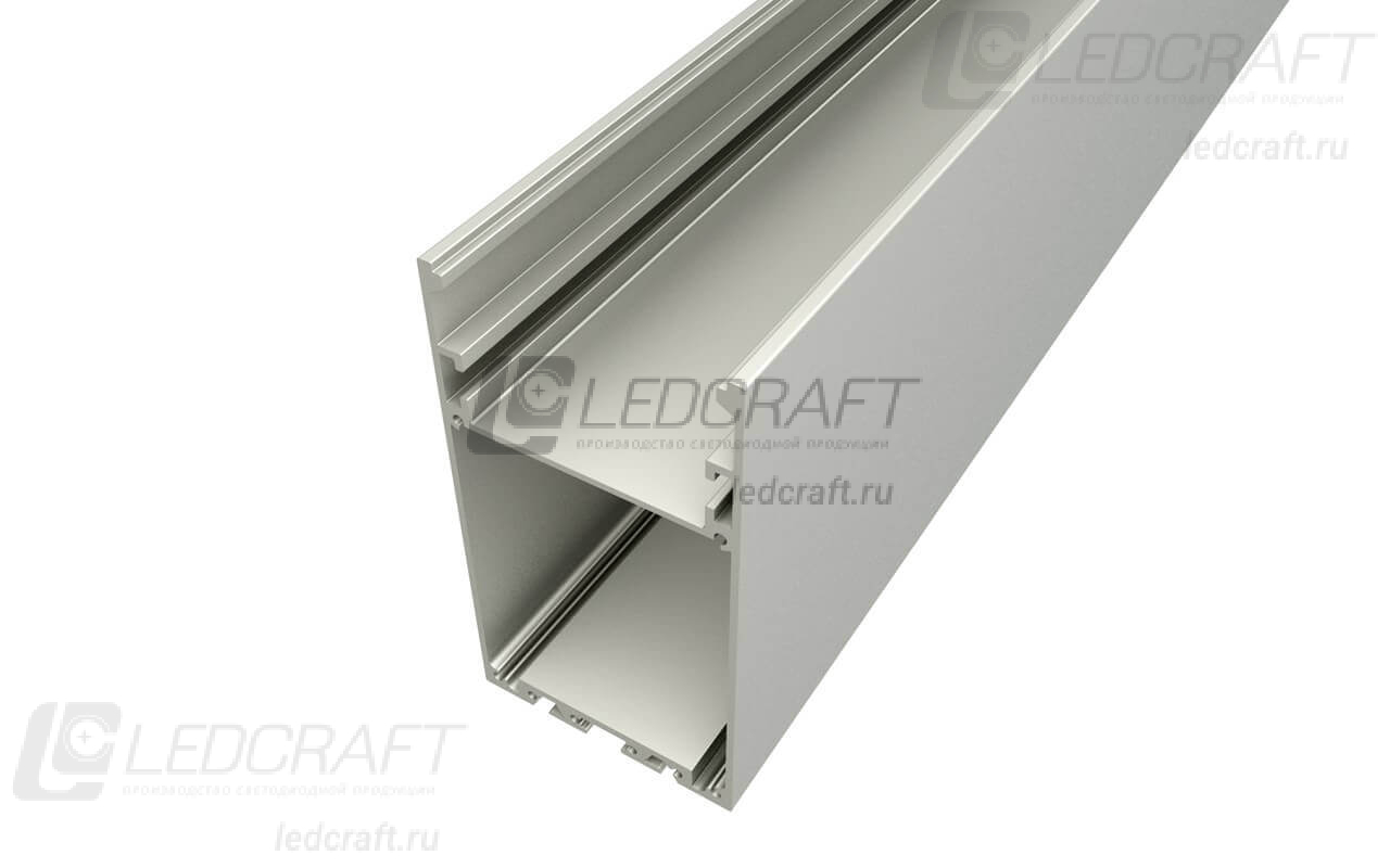 фото Профиль накладной алюминиевый LC-LP-9050-2 Anod анодированный 