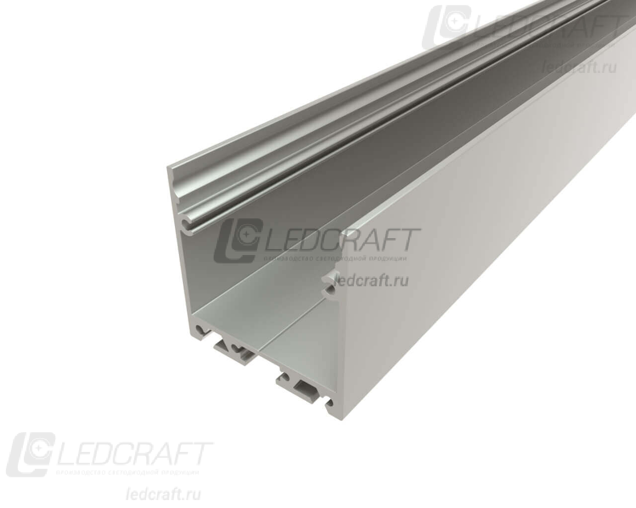 фото Профиль накладной алюминиевый LC-LP-3535-2 Anod анодированный 
