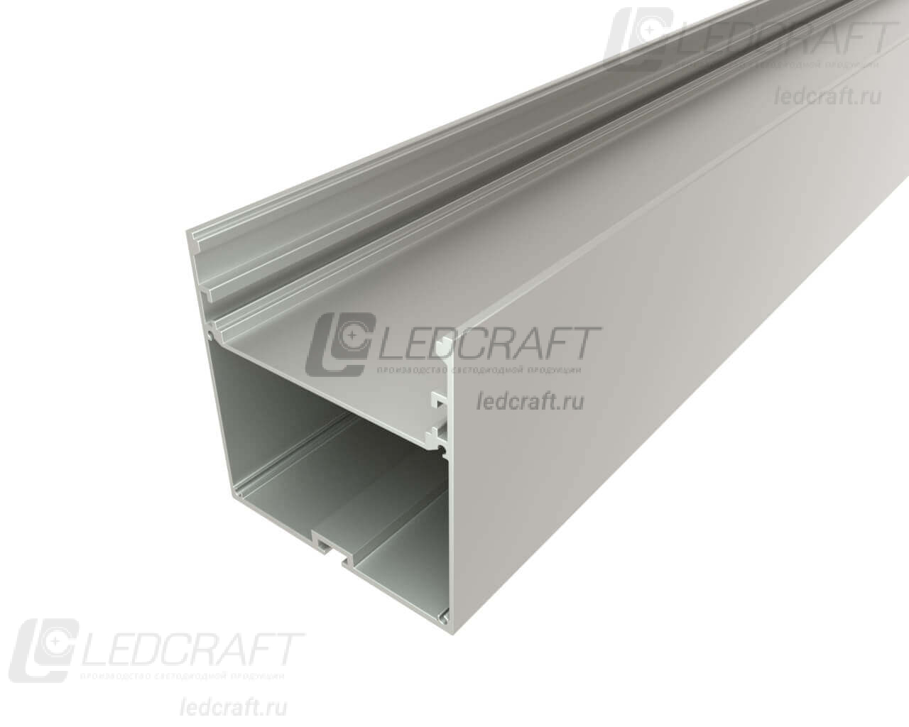 фото Профиль накладной алюминиевый LC-LP-7774-2 Anod анодированный 