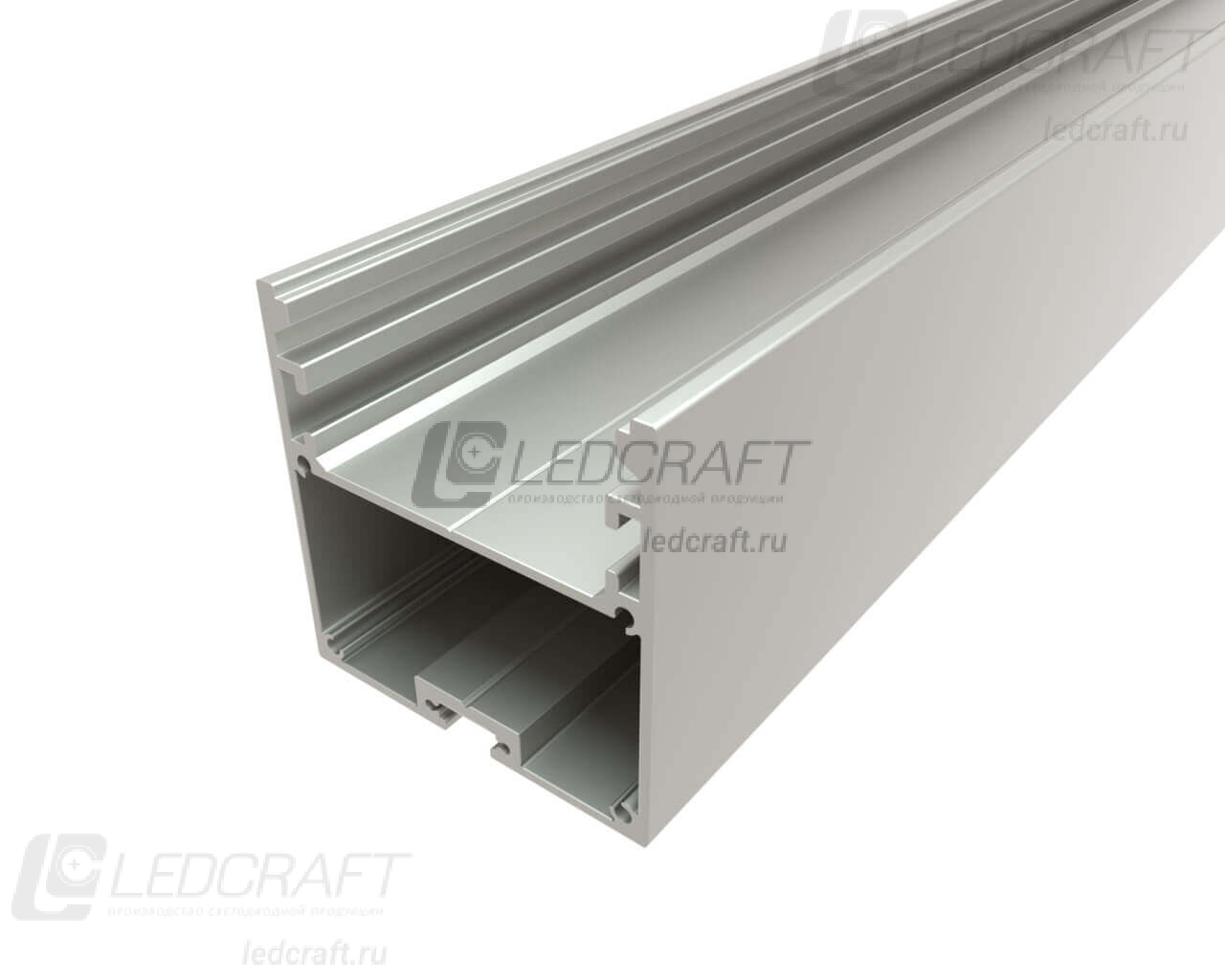 фото Профиль накладной алюминиевый LC-LP-5050-2 Anod анодированный 