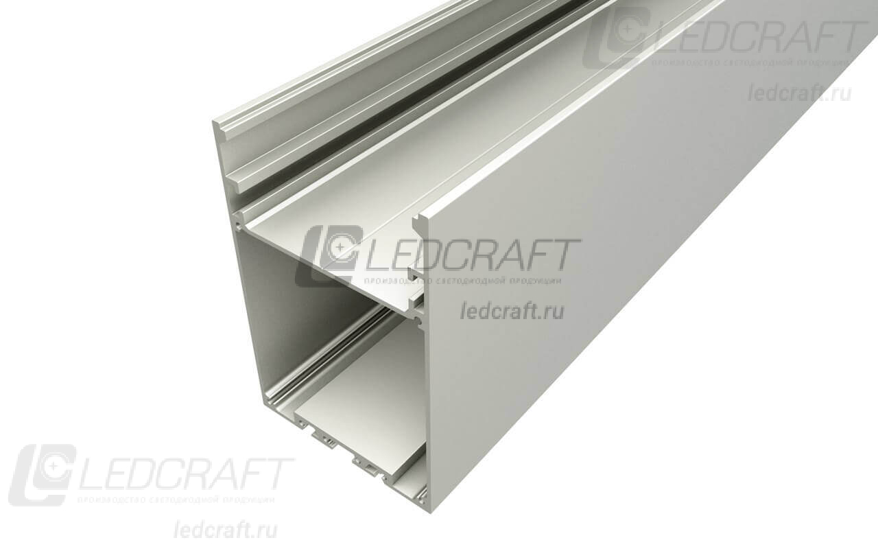 фото Профиль накладной алюминиевый LC-LP-9060-2 Anod анодированный 