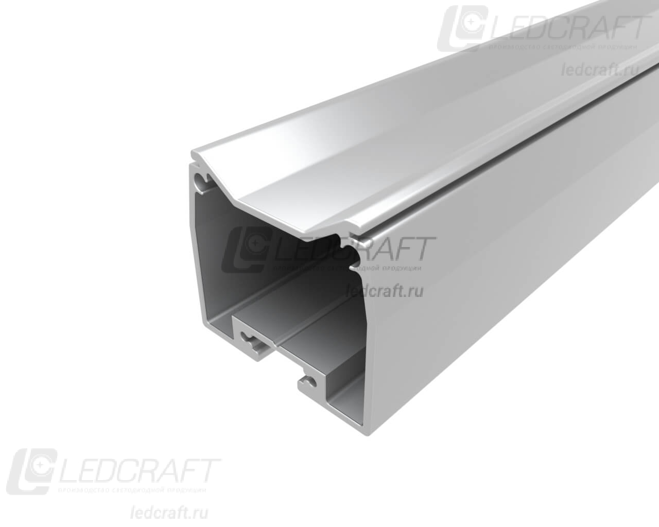 фото Профиль накладной алюминиевый LC-LP-2528R-2 Anod анодированный 