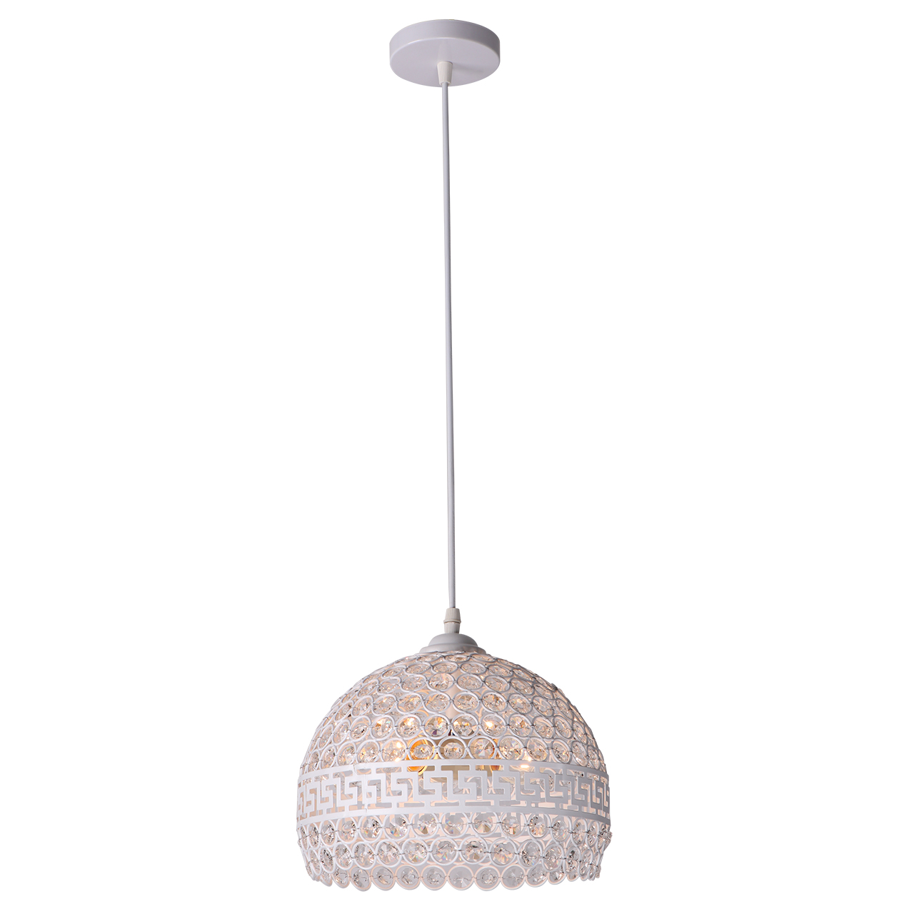 фото ЛЮСТРА ПОДВЕСНАЯ 3*60ВТ E27 MD.0006-3-P WH 