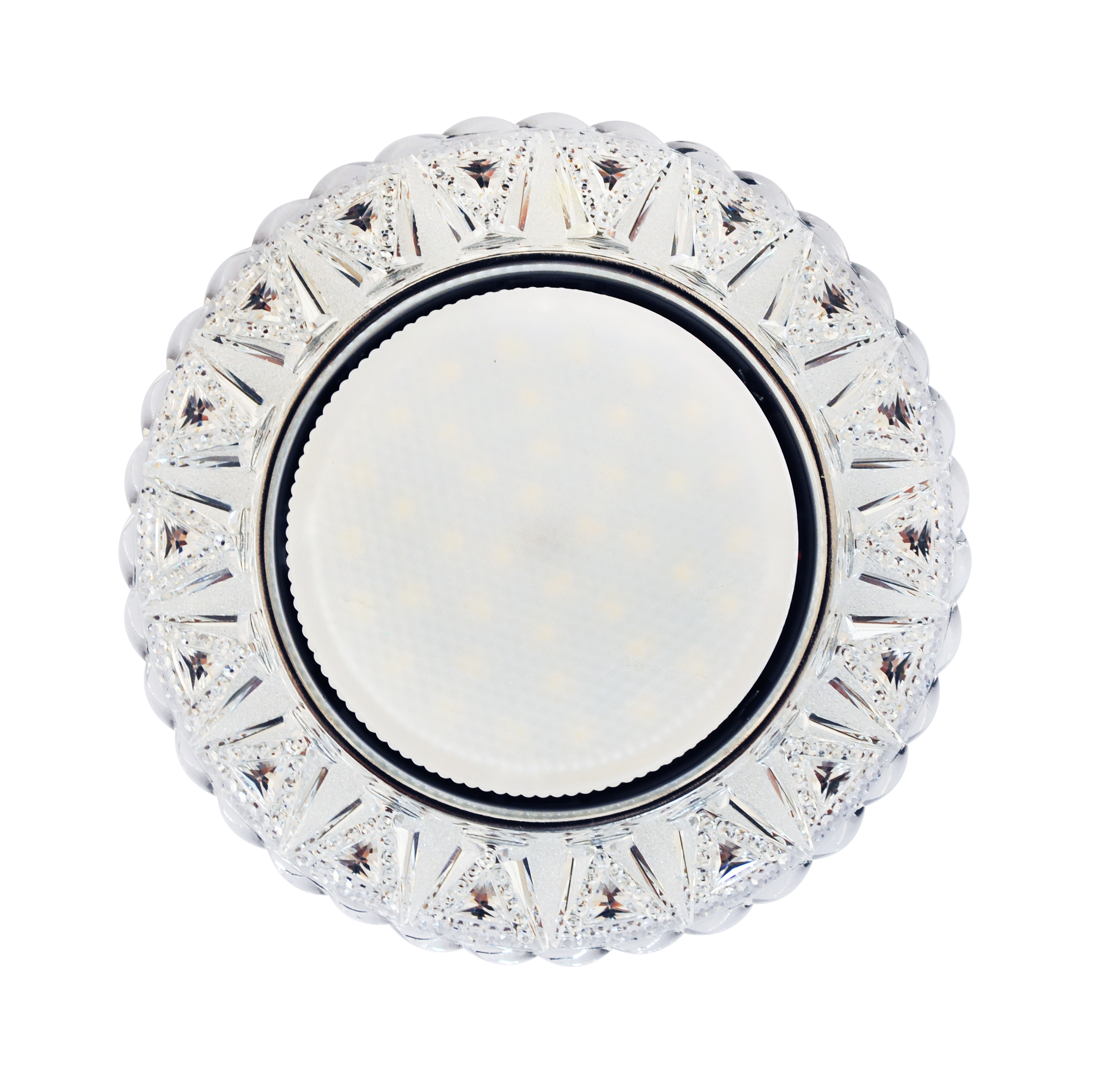 фото Точечный светильник LBT KG5325L-1 серебро (silver) 