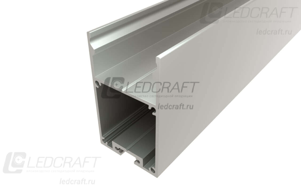 фото Профиль накладной алюминиевый LC-LP-5030-2 Anod анодированный 