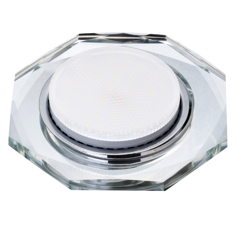 фото Точечный светильник GX53+LED GX002L-1 (зеркальный) 
