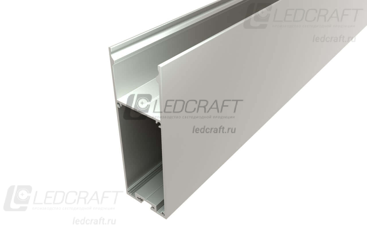 фото Профиль накладной алюминиевый LC-LP-9030-2 Anod анодированный 
