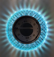 фото Точечный светильник GX53+LED KG5314L-9Голубой) 